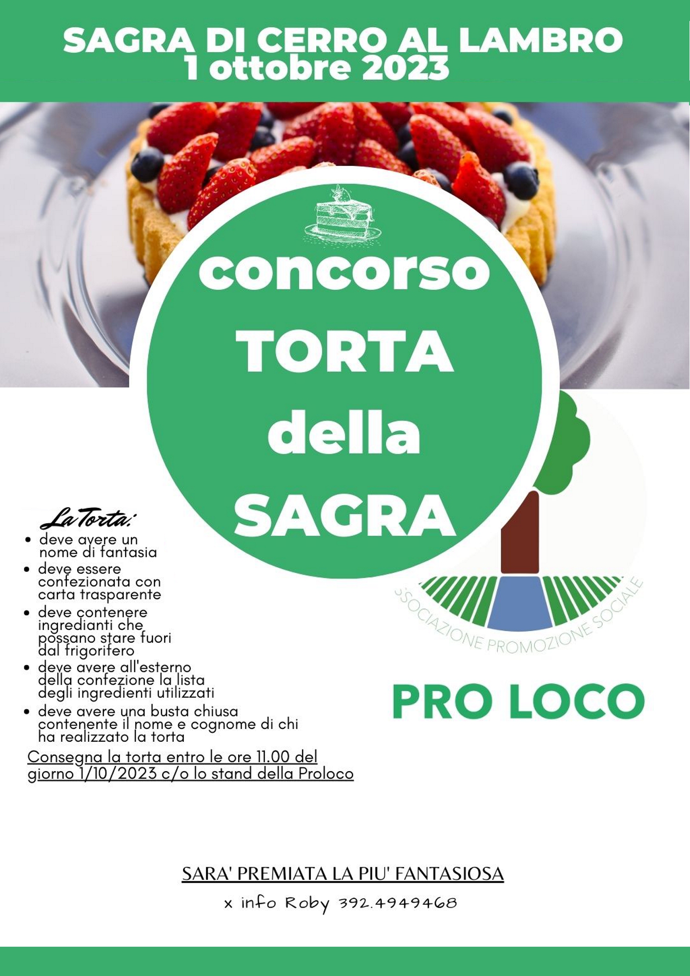 Concorso torta della sagra